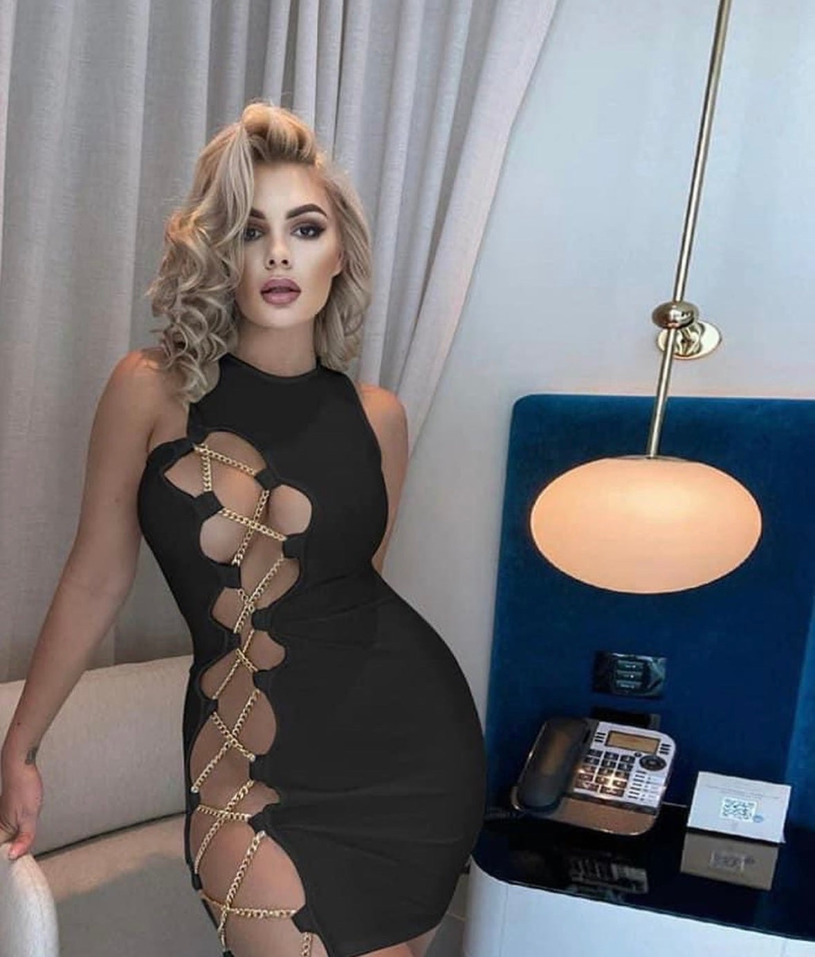 Chain Connection Dress